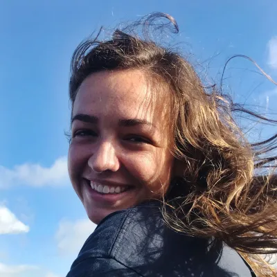 Young woman smiling at camera